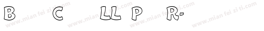 Brown Cameo LL Pan R字体转换